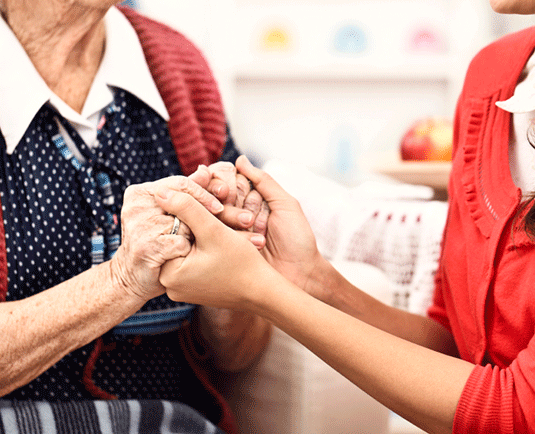 Aidants et personnes âgées