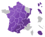 Carte France - via trajectoire