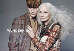 Daphne Selfe, 81 ans, campagne Wunderkind, campagne automne-hiver 2010© Wunderkind