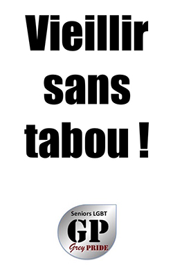 Affiche seniors lgbt