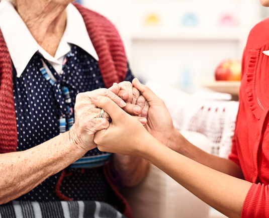 Aidants et personnes âgées