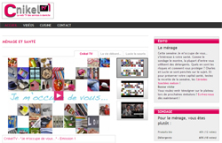 page d'accueil site cnikel