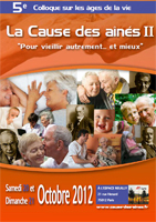 Colloque la causes des aînés 2012