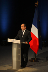 François Hollande au congrès Uniopss