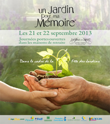 Affiche un jardin pour ma mémoire