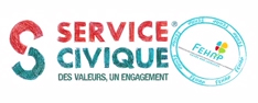Logo service civique ehpad