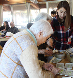 otagai san au japon : le repas