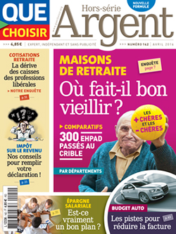 Que choisir : hors série argent avril 2016