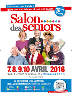 Affiche Salon des seniors 2016