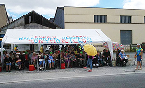 Tour de france résidents maisons de retraite