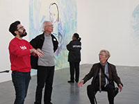 visite au Palais de Tokyo France Alzheimer